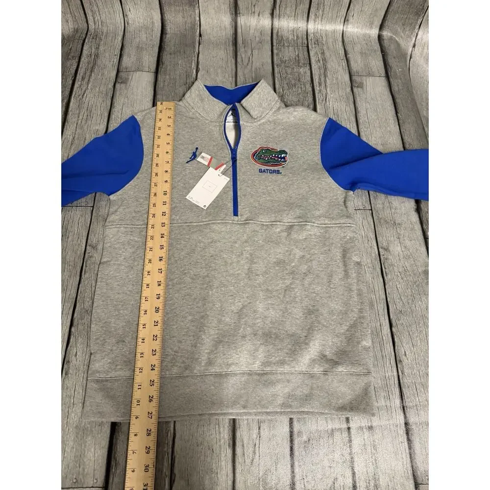 NWT Men's Nike Jordan Florida Gators Club Fleece Half-Zip Pullover Sz Medium